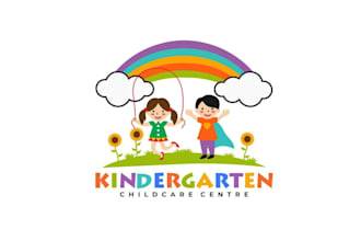 design a professional childcare, daycare, preschool and kids logo