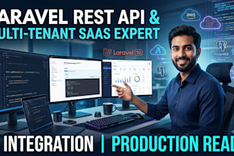 build a laravel rest API, saas backend, or multi tenant web application