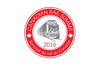 design leading rail industry event logo