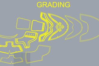 create professional 2d shoe patterns and grading in rhino