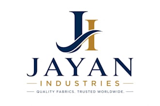 jayan industry  professional logo