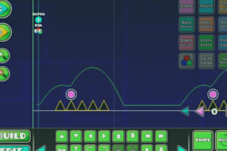 design geometry dash layout geometry dash solo level and decoration for you