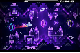 design geometry dash layout geometry dash solo level and decoration for you