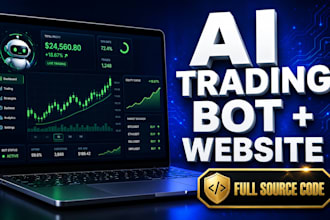 develop ai trading bot, ai trading website, dex, swap website, web3 dapp, defi