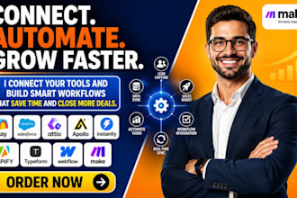 clay salesforce attio apollo instantly apify typeform webflow make integration