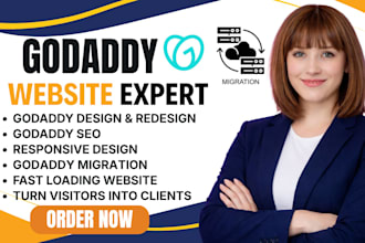 godaddy website godaddy redesign godaddy design rebuild godaddy migrate godaddy