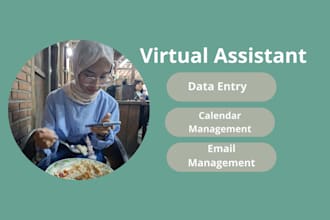 be your virtual assistant for admin tasks