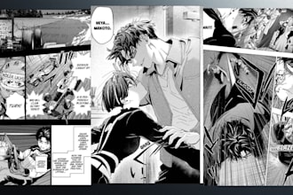 do anime manga comic book illustration manhwa webtoon cover artist