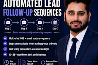 build a multi day lead follow up sequence in gohighlevel