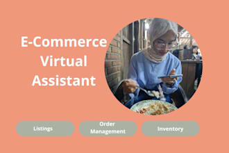 be your ecommerce virtual assistant store management