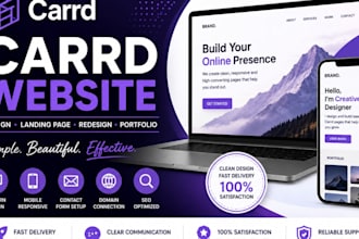 carrd co carrd website design carrd landing page carrd redesign carrd portfolio