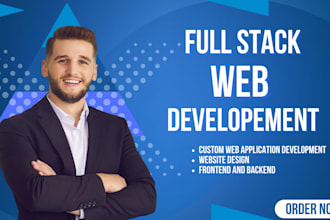build a modern responsive full stack web application