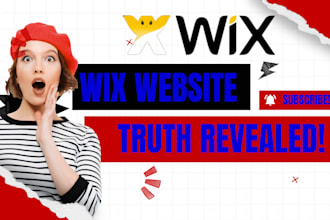 design wix redesign landingpage website development wix expert