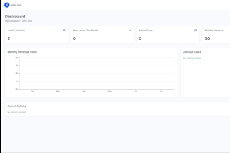 create a custom customer relationship management system
