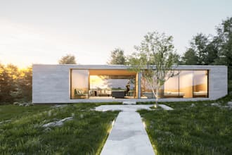 40ft container detailed construction plan, hvac air conditioning placement, cgi