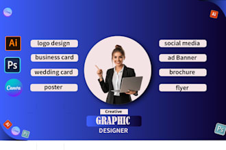 be your expert graphic designer for branding and marketing