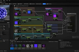 create custom materials and shaders in unreal engine using blueprints