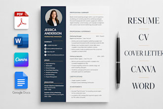 provide professional resume writing, CV and cover letter