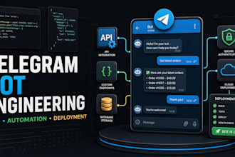 build a custom telegram chatbot with API integrations