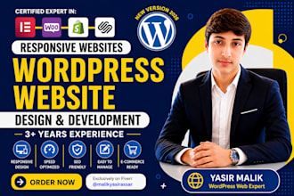 design and develop wordpress sites