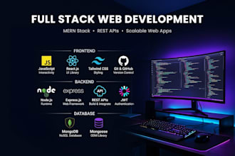 develop professional full stack mern web applications