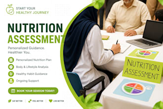be your dietitian nutritionist and make meal plan or diet plan and food database
