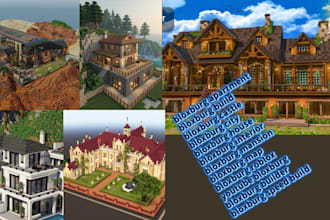 build your dream bloxburg house, mansion apartment and castle on roblox