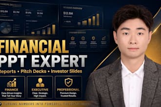 create financial presentations and investor pitch decks
