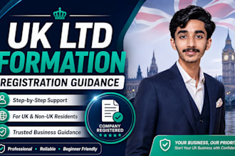provide UK ltd company formation and registration guidance
