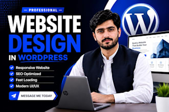 design business wordpress website