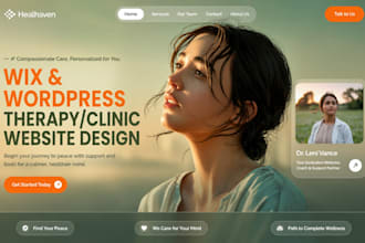 dowix theraphy wellness website med spa clinic mental health yoga wordpress site