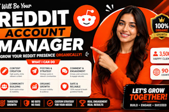 be your reddit manager