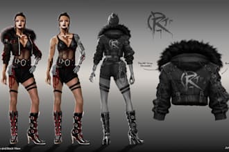 create detailed character concepts