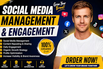 do social media repost, social media engagement, social media manager and share