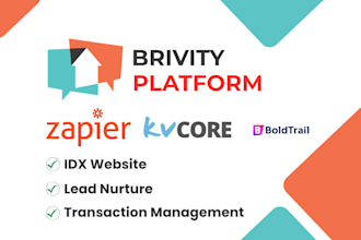 setup brivity CRM, kvcore and automate your brivity real estate CRM