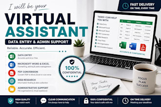 be your virtual assistant for data entry