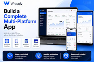 build a complete multi platform app for your business