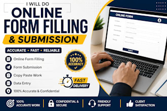 do online form filling and submissions
