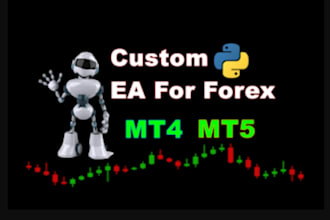 build forex auto trading bot, gold ea, forex ea bot,crypto trading bot in python