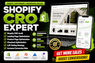 do conversion rate optimization, shopify audit, cro audit, shopify cro for sales