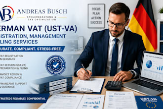 help you register manage and file german vat ust VA professionally
