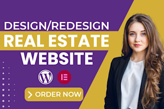 design a modern realtor wordpress website with idx mls integration