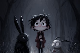 reate any kind of fantasy scary horror character