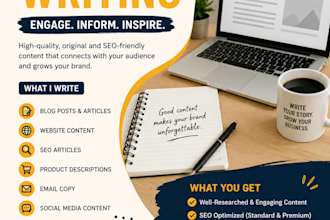write your content for short and long format