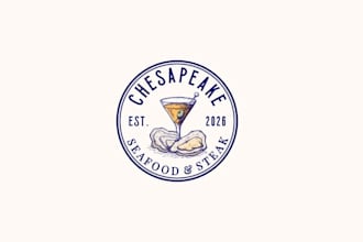 design rebranding existing restaurant logo