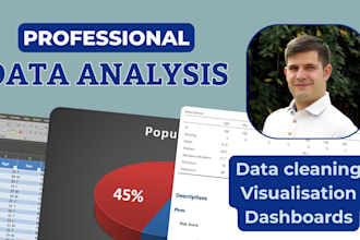 do statistical analysis, data cleaning and visualisation