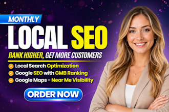 do monthly website local seo for google maps citation and gmb ranking