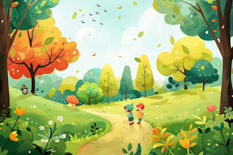 design children storybook illustrator, children book design