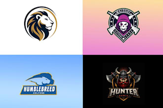 design professional gaming logo for esports and streamers