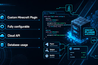 create a minecraft plugin for your server